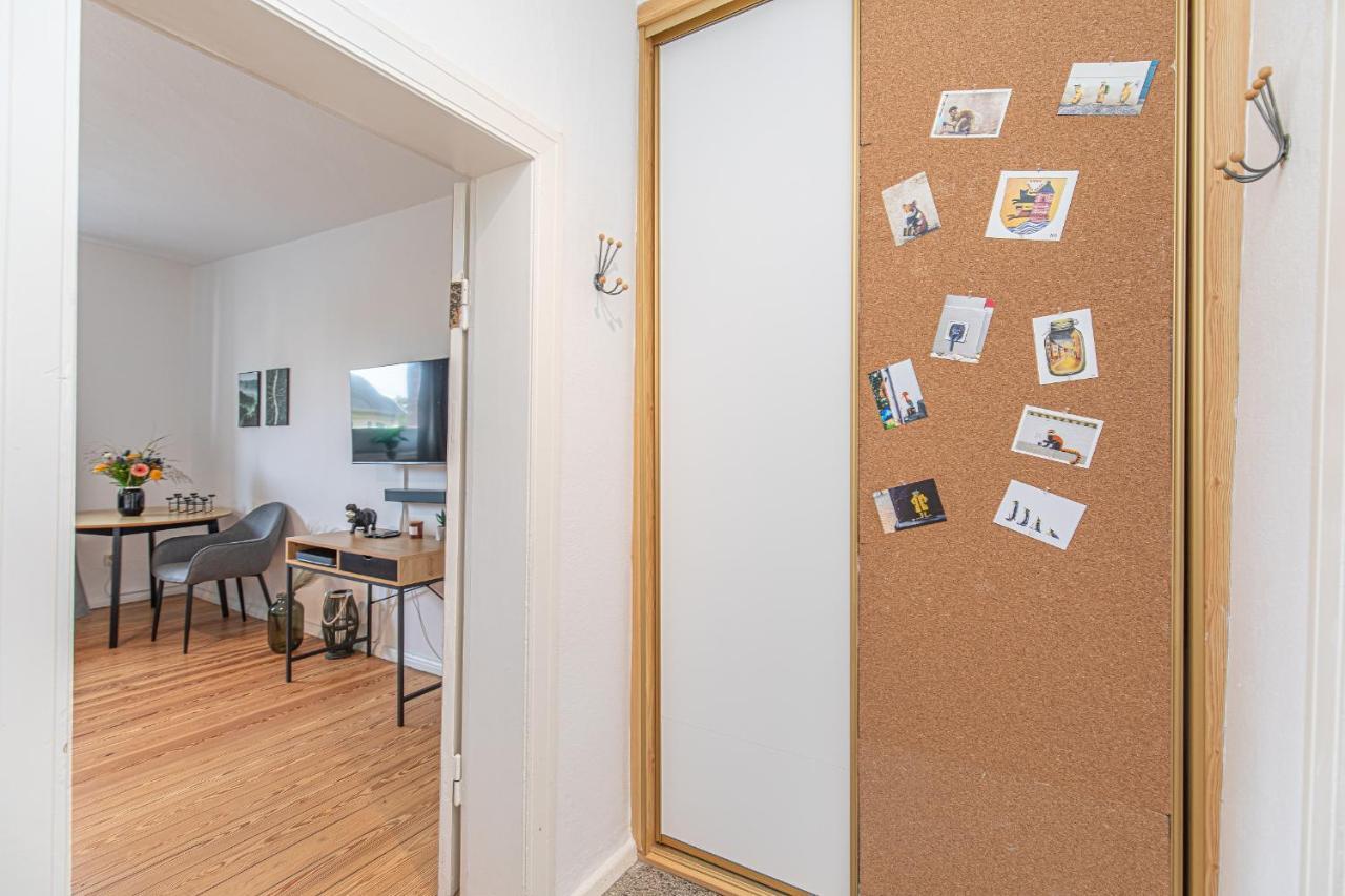 Fewo1846 - Kommood - Zentral Gelegenes Studio-Apartment Mit Balkon Im Hochparterre เฟลนส์บวร์ก ภายนอก รูปภาพ