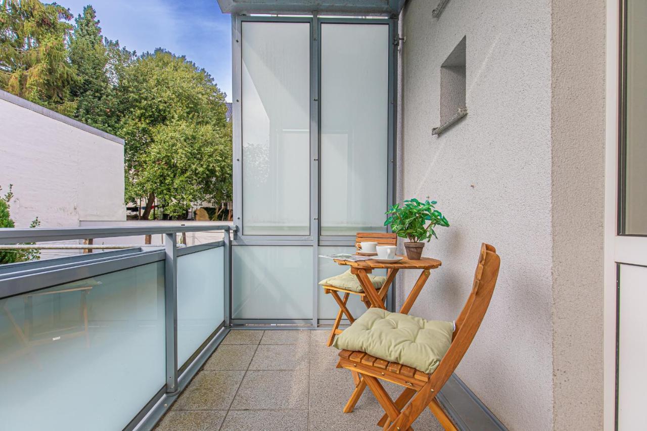 Fewo1846 - Kommood - Zentral Gelegenes Studio-Apartment Mit Balkon Im Hochparterre เฟลนส์บวร์ก ภายนอก รูปภาพ
